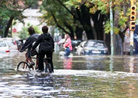 El agua arrasó con todo El agua arrasó con todo